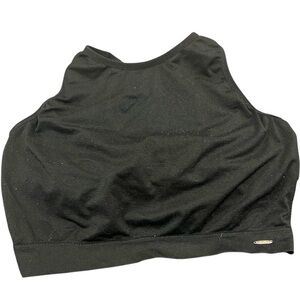 XOXO High Neck Sports Bra - Black size 2X
